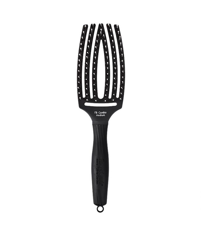 Olivia Garden Fingerbrush Combo Zwart