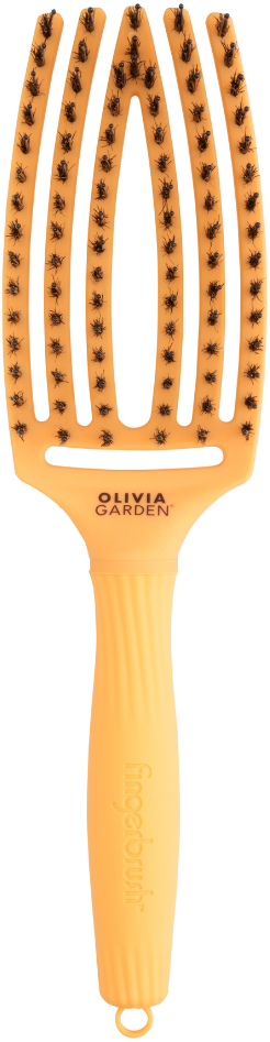 Olivia Garden Fingerbrush Combo Nineties Juicy Orange