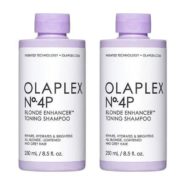 Olaplex No.4P Blonde Enhancer Toning Shampoo Duo set